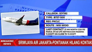 Sriwijaya Air SJ-182