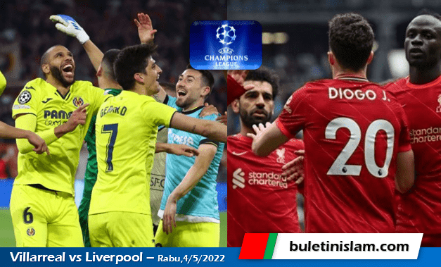 Liga Champions Villarreal vs Liverpool